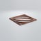 Ekena Millwork Extra Small Otis Decorative Fretwork Wood Wall Panels, Walnut, 7 3/8"W x 7 3/8"H x 3/8"T WALW08X08X0375OTSWA - alternate 3
